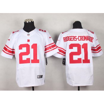 Nike New York Giants #21 Dominique Rodgers-Cromartie White Elite Jersey