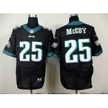 Nike Philadelphia Eagles #25 LeSean McCoy 2014 Black Elite Jersey