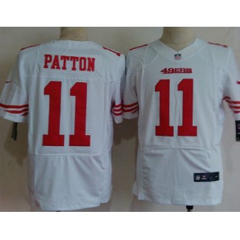 Nike San Francisco 49ers #11 Quinton Patton Red Elite Jersey