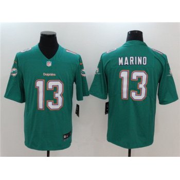 Men's Miami Dolphins #13 Dan Marino Green Team Color 2017 Vapor Untouchable Stitched NFL Nike Limited Jersey