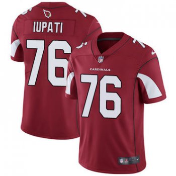 Nike Arizona Cardinals #76 Mike Iupati Red Team Color Men's Stitched NFL Vapor Untouchable Limited Jersey