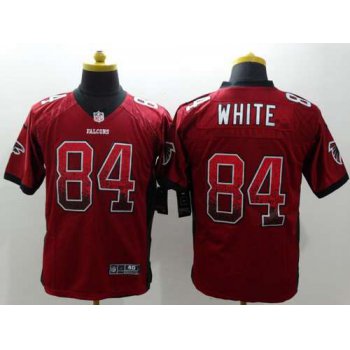 Men's Atlanta Falcons #84 Roddy White Nike Drift Fashion Red Elite Jersey