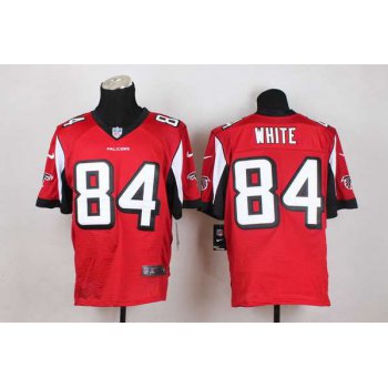 Men's Atlanta Falcons #84 Roddy White Nike Red Elite Jersey