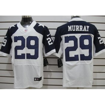 Nike Dallas Cowboys #29 DeMarco Murray White Thanksgiving Elite Jersey