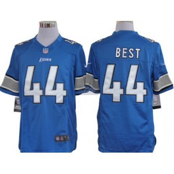 Nike Detroit Lions #44 Jahvid Best Light Blue Limited Jersey