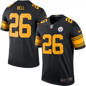 Men's Pittsburgh Steelers #26 Le'Veon Bell Nike Black Color Rush Legend Jersey