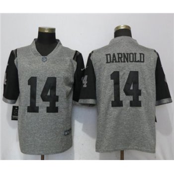 Nike New York Jets #14 Sam Darnold Gray Vapor Untouchable Limited Jersey