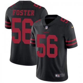 Nike San Francisco 49ers #56 Reuben Foster Black Alternate Men's Stitched NFL Vapor Untouchable Limited Jersey