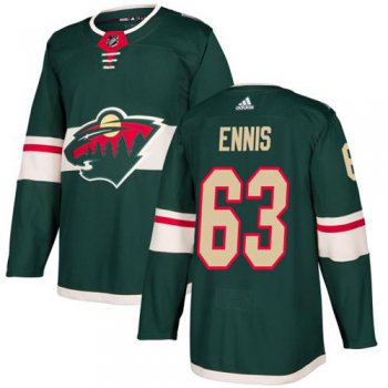 Adidas Wild #63 Tyler Ennis Green Home Authentic Stitched NHL Jersey