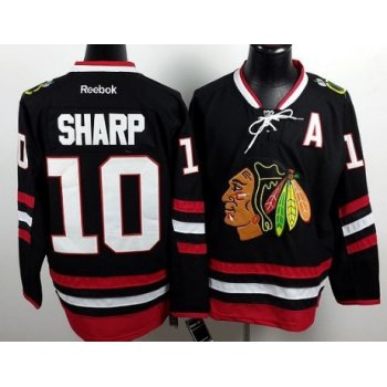 Chicago Blackhawks #10 Patrick Sharp 2014 Stadium Series Black Jersey