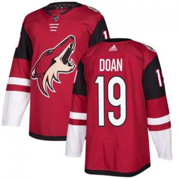 Adidas Coyotes #19 Shane Doan Maroon Home Authentic Stitched NHL Jersey