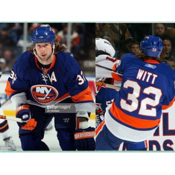 Reebok New York Islanders #32 Brendan Witt Light Blue Jersey