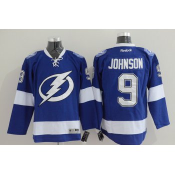 Tampa Bay Lightning #9 Tyler Johnson New Blue Jersey
