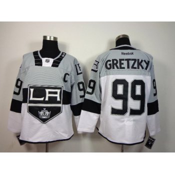 Los Angeles Kings #99 Wayne Gretzky 2015 Stadium Series Gray/White Jersey