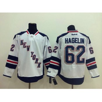 New York Rangers #62 Carl Hagelin 2014 Stadium Series White Jersey