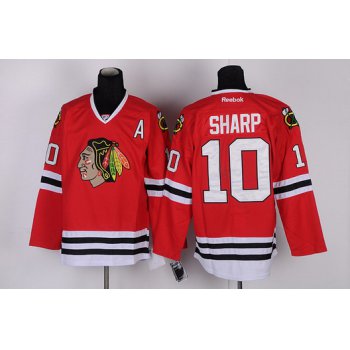 Chicago Blackhawks #10 Patrick Sharp Red Jersey