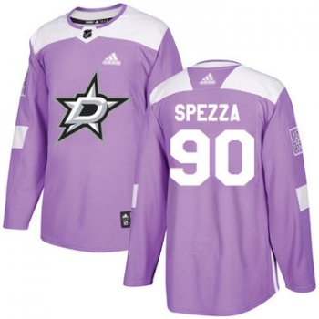 Adidas Stars #90 Jason Spezza Purple Authentic Fights Cancer Stitched NHL Jersey