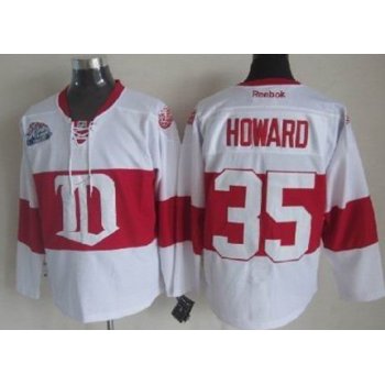 Detroit Red Wings #35 Jimmy Howard White Winter Classic Jersey