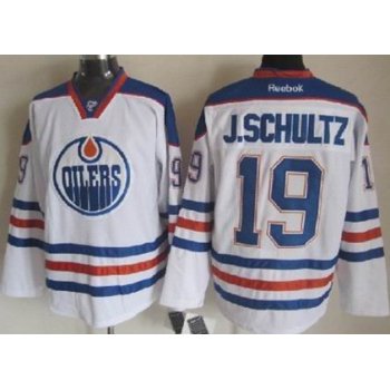 Edmonton Oilers #19 Justin Schultz White Jersey
