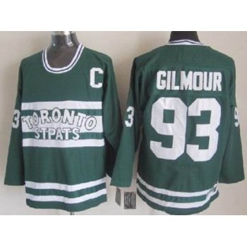 Toronto Maple Leafs #93 Doug Gilmour Green Throwback CCM Jersey