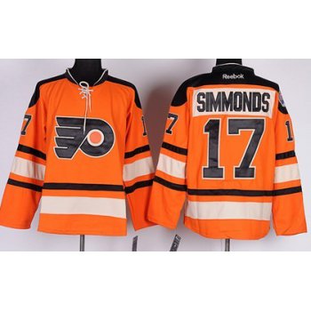 Philadelphia Flyers #17 Wayne Simmonds 2012 Winter Classic Orange Jersey