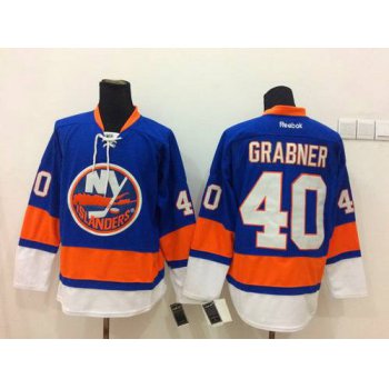Men's New York Islanders #40 Michael Grabner Light Blue Jersey
