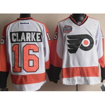 Philadelphia Flyers #16 Bobby Clarke White Winter Classic Jersey