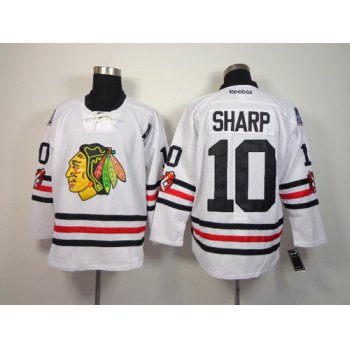 Chicago Blackhawks #10 Patrick Sharp 2015 Winter Classic White Jersey