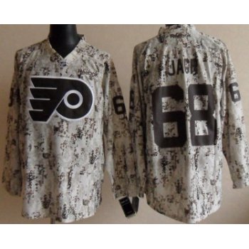 Philadelphia Flyers #68 Jaromir Jagr White Camo Jersey