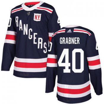 Adidas Rangers #40 Michael Grabner Navy Blue Authentic 2018 Winter Classic Stitched NHL Jersey