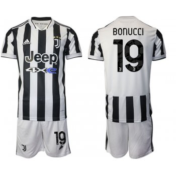 Men 2021-2022 Club Juventus home white 19 Adidas Soccer Jerseys
