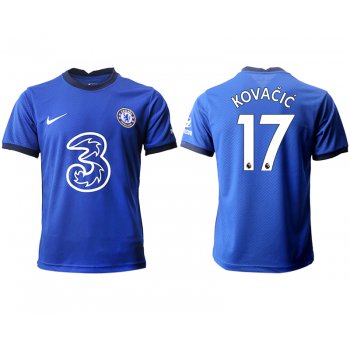 Men 2020-2021 club Chelsea home aaa version 17 blue Soccer Jerseys