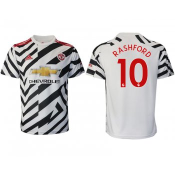 Men 2020-2021 club Manchester United away aaa version 10 white Soccer Jerseys1