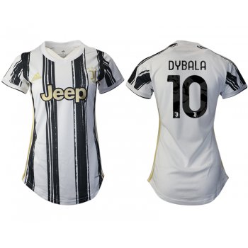 Women 2020-2021 Juventus home aaa version 10 white Soccer Jerseys
