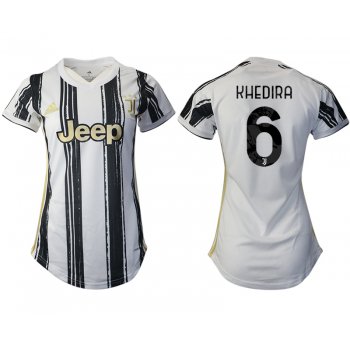 Women 2020-2021 Juventus home aaa version 6 white Soccer Jerseys