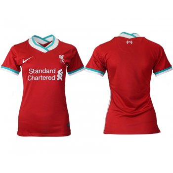 Women 2020-2021 Liverpool home aaa version blank red Soccer Jerseys