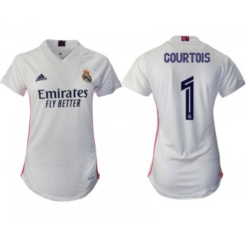 Women 2020-2021 Real Madrid home aaa version 1 white Soccer Jerseys