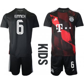 2021 Bayern Munich away youth 6 soccer jerseys