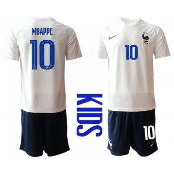 2021 France away Youth 10 soccer jerseys