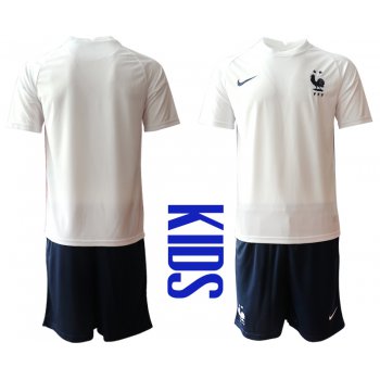 2021 France away Youth soccer jerseys