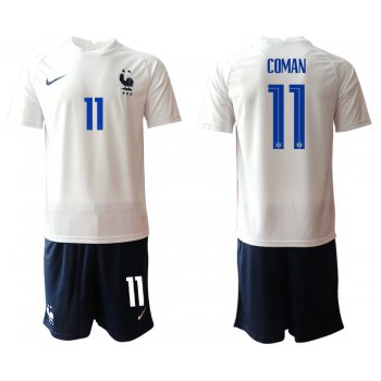 Men 2021 France away 11. soccer jerseys