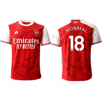 Men 2020-2021 club Arsenal home aaa version 18 red Soccer Jerseys