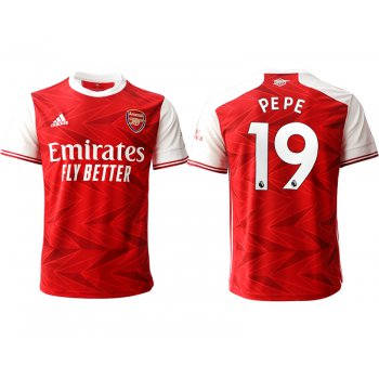 Men 2020-2021 club Arsenal home aaa version 19 red Soccer Jerseys