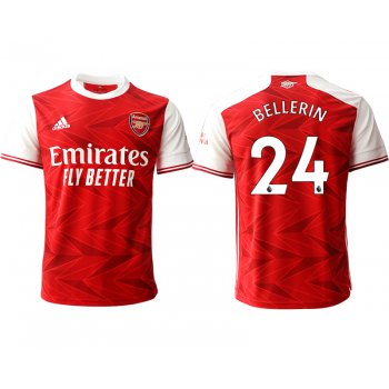 Men 2020-2021 club Arsenal home aaa version 24 red Soccer Jerseys