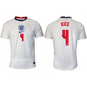 Men 2021 Europe England home AAA version 4 soccer jerseys