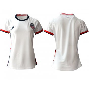 Women 2020-2021 Season National Team America home aaa white Soccer Jerseys