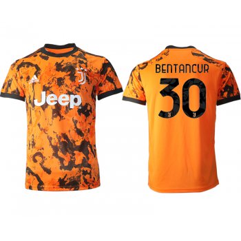 Men 2020-2021 club Juventus Second away aaa version 30 orange Soccer Jerseys