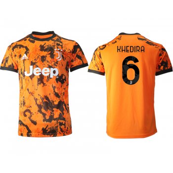 Men 2020-2021 club Juventus Second away aaa version 6 orange Soccer Jerseys