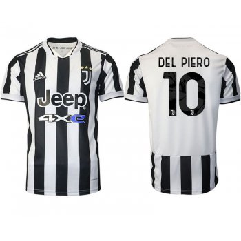 Men 2021-2022 Club Juventus home aaa version white 10 Adidas Soccer Jersey