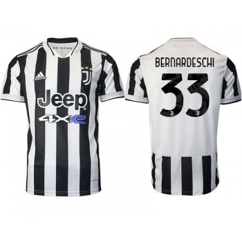 Men 2021-2022 Club Juventus home aaa version white 33 Adidas Soccer Jersey